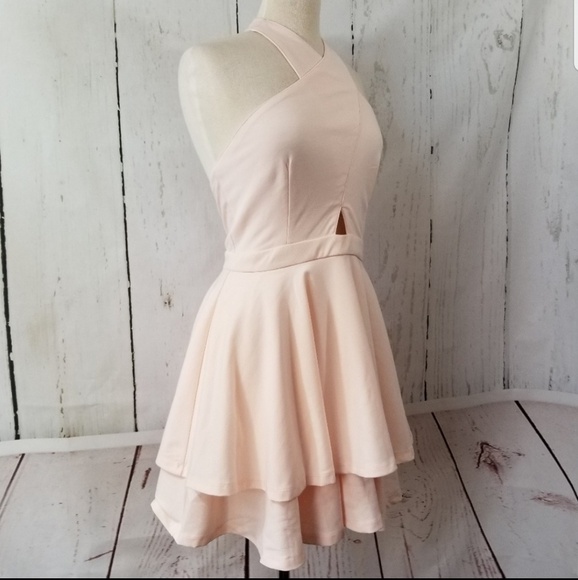 KALANI HILLIKER for Alyce Criss Cross Halter Dress - Picture 3 of 8